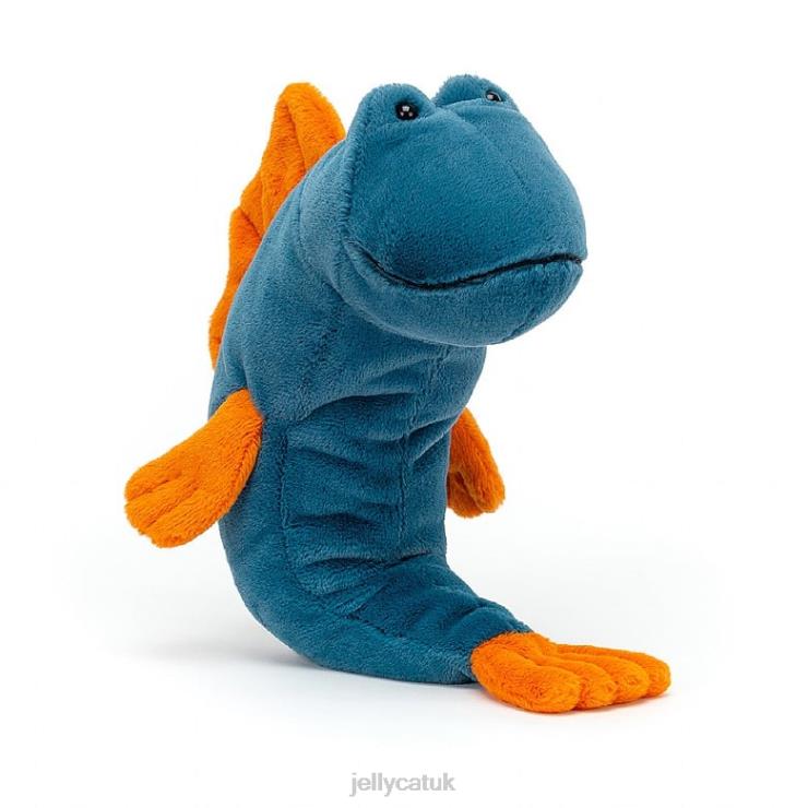 Jellycat Toy V248Z411 Mack Mudskipper Blue