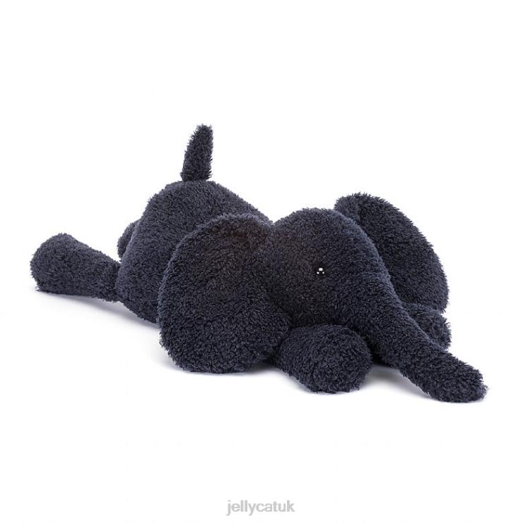 Jellycat Toy V248Z463 Splootie Elephant Blue