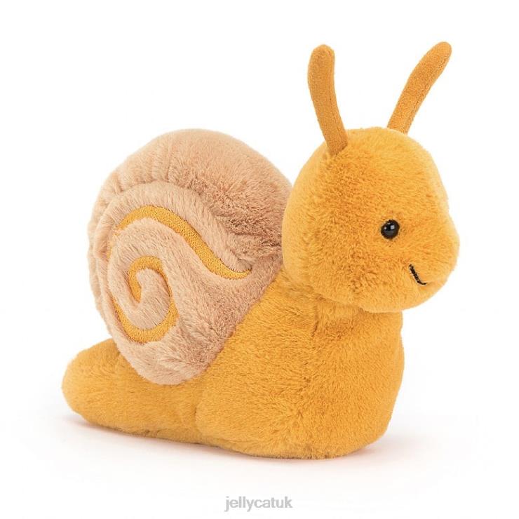 Jellycat Toy V248Z544 Sandy Snail Yellow