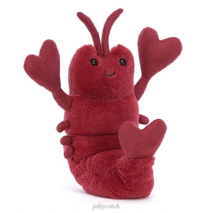 Jellycat Toy V248Z81 Love-Me Lobster Red