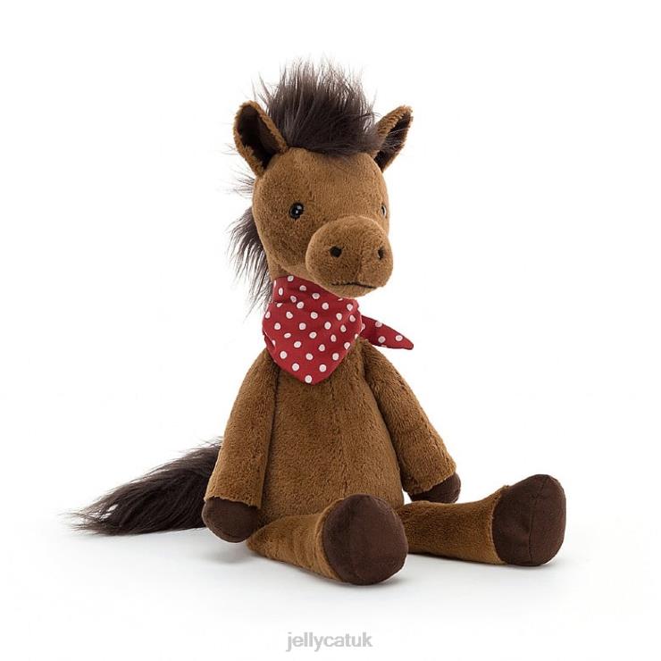 Jellycat Toy V248Z219 Orson Horse Brown