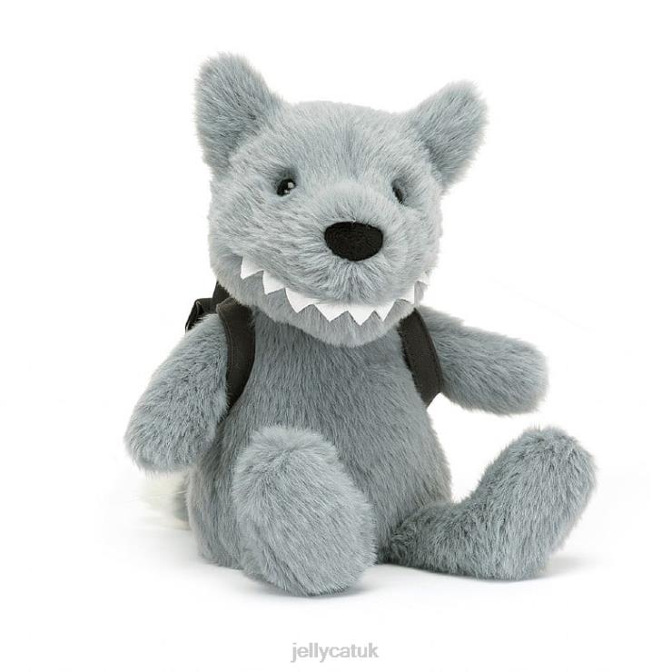 Jellycat Toy V248Z290 Backpack Wolf Grey