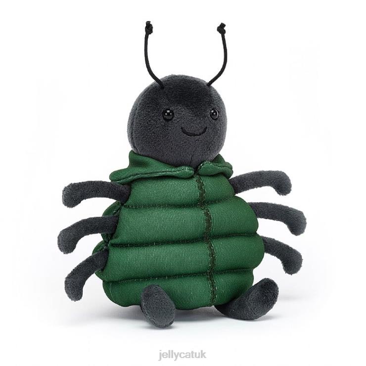 Jellycat Toy V248Z377 Anoraknid Spider Black