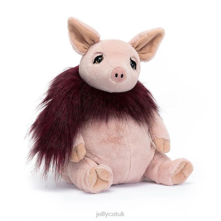 Jellycat Toy V248Z434 Glamorama Pig Pink