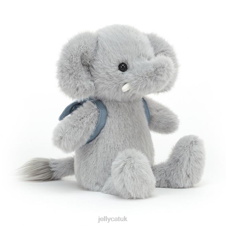 Jellycat Toy V248Z618 Backpack Elephant Grey