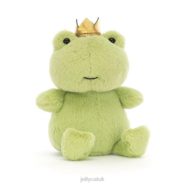 Jellycat Toy V248Z25 Crowning Croaker Frog Green