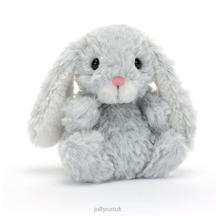 Jellycat Toy V248Z542 Yummy Bunny Silver