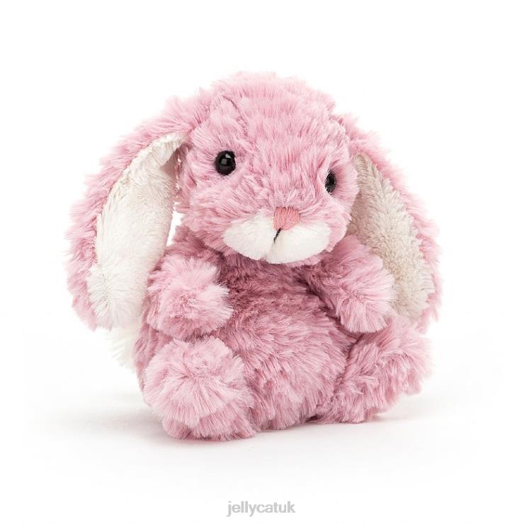 Jellycat Toy V248Z550 Yummy Tulip Bunny Pink