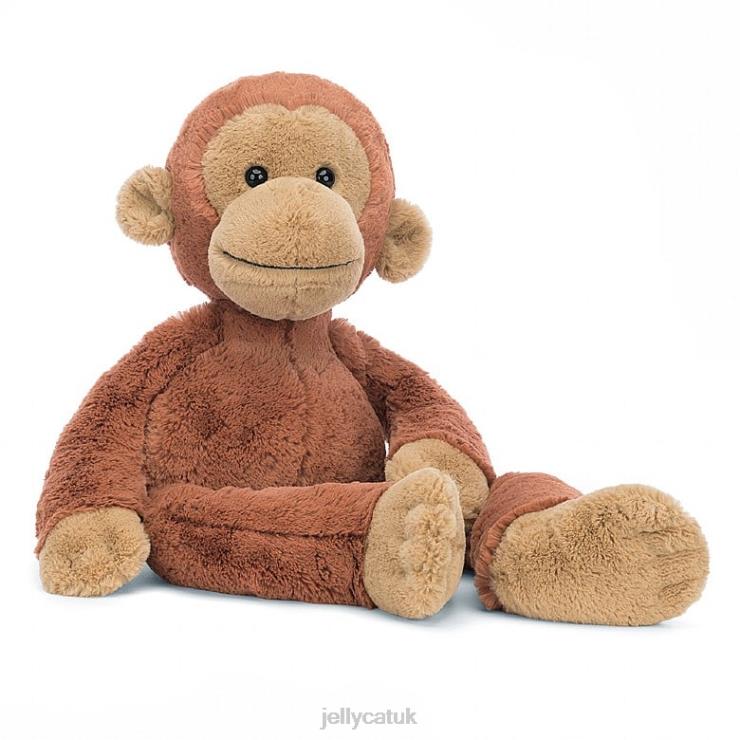 Jellycat Toy V248Z392 Pongo Orangutan Orange