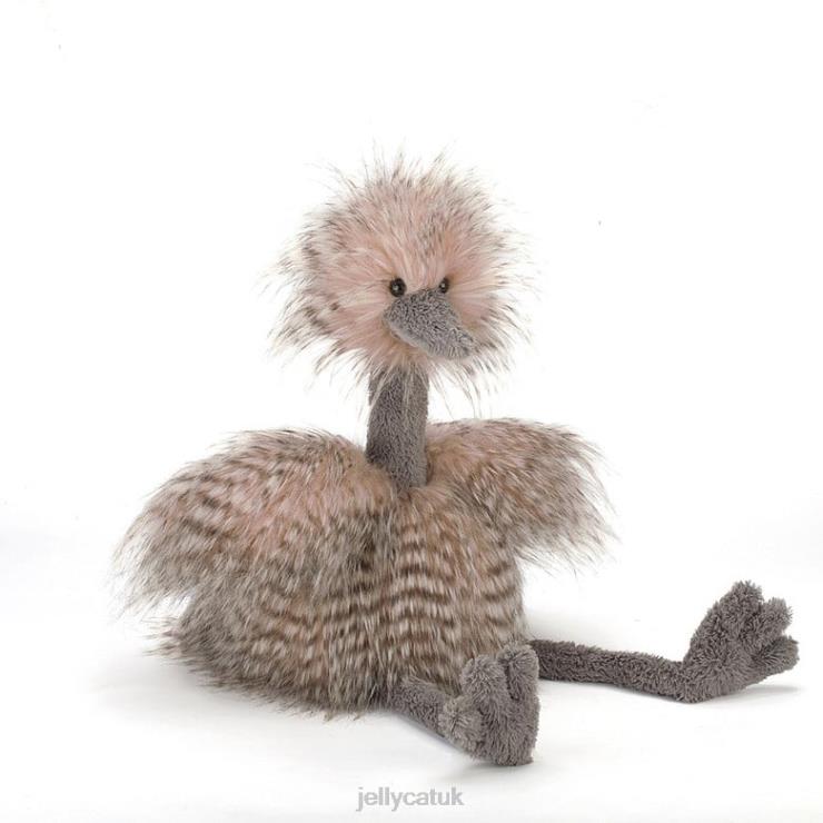 Jellycat Toy V248Z645 Odette Ostrich Beige