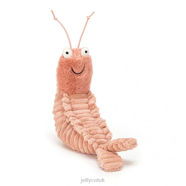 Jellycat Toy V248Z122 Sheldon Shrimp Pink