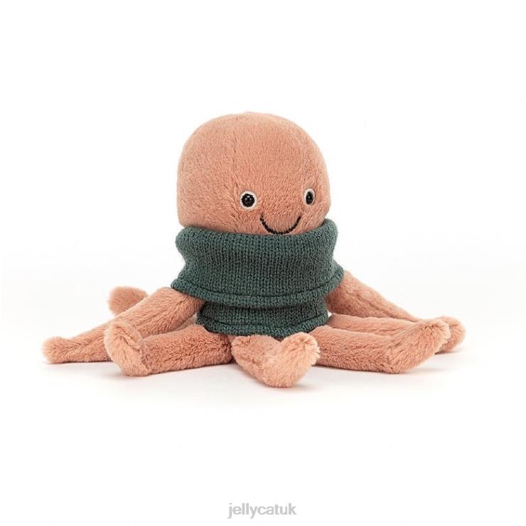 Jellycat Toy V248Z231 Cozy Crew Octopus Apricot