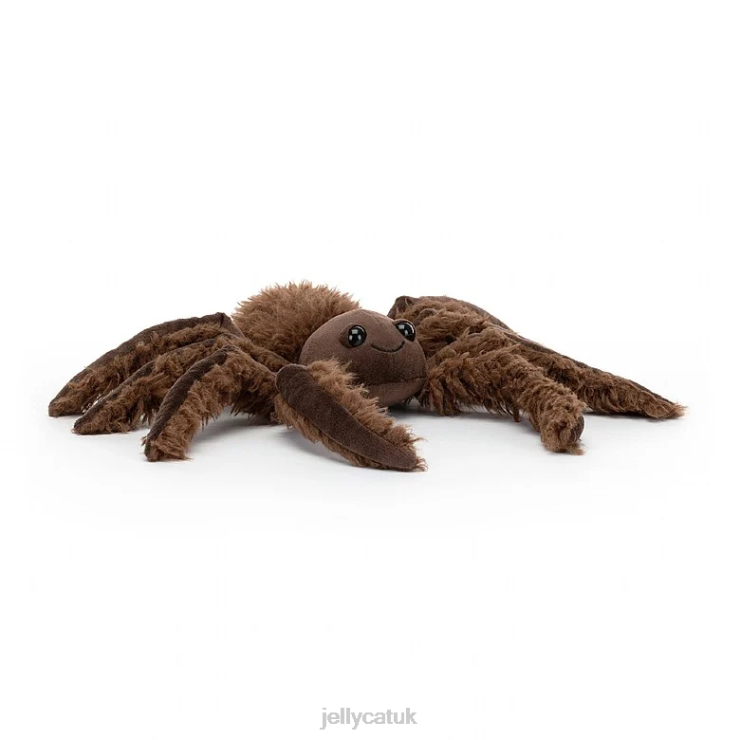 Jellycat Toy V248Z249 Spindleshanks Spider Brown