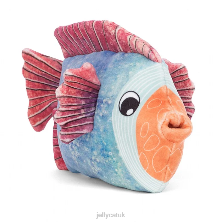 Jellycat Toy V248Z429 Fishiful Blue