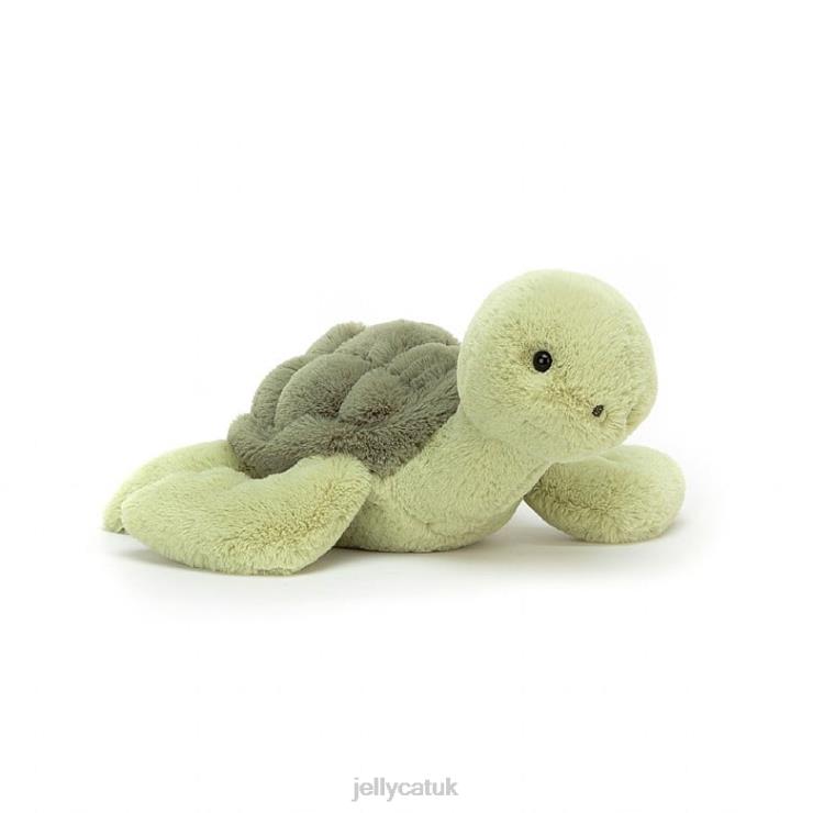 Jellycat Toy V248Z658 Tully Turtle Green