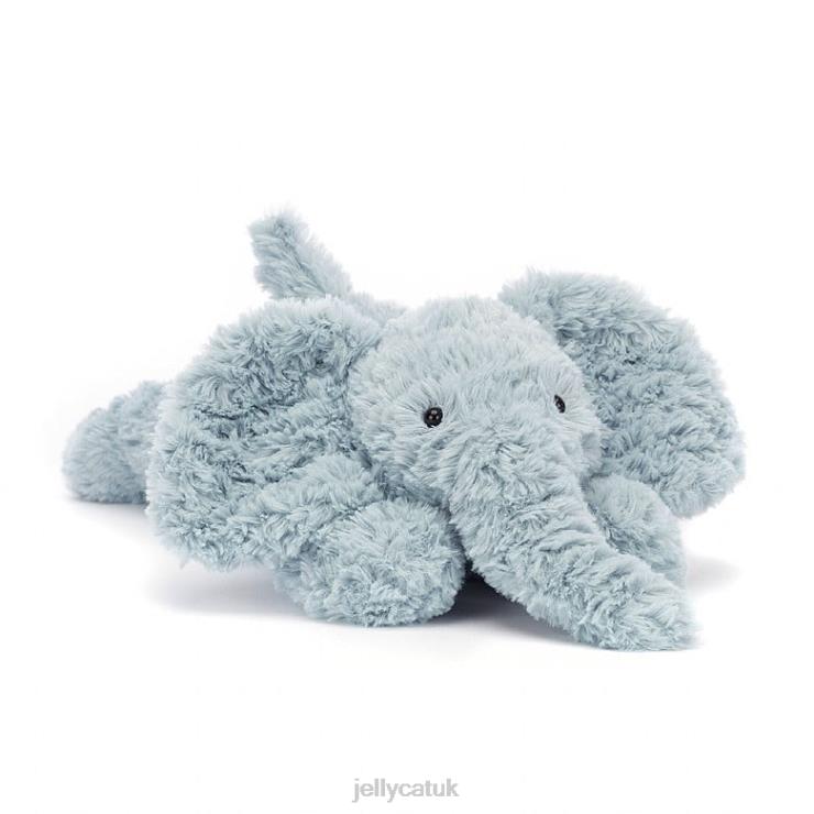 Jellycat Toy V248Z259 Tumblie Elephant Blue