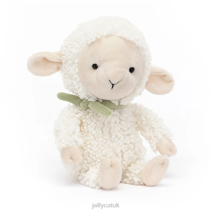 Jellycat Toy V248Z322 Fuzzkin Lamb Cream