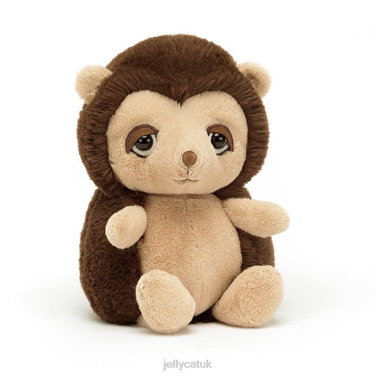 Jellycat Toy V248Z412 Snoozling Hedgehog Brown