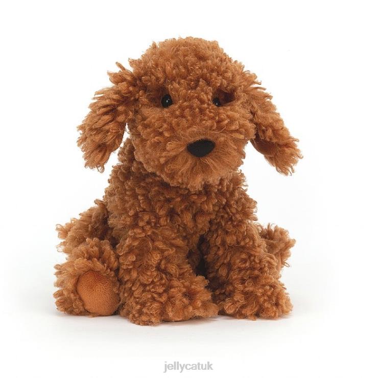 Jellycat Toy V248Z53 Cooper Doodle Dog Tan