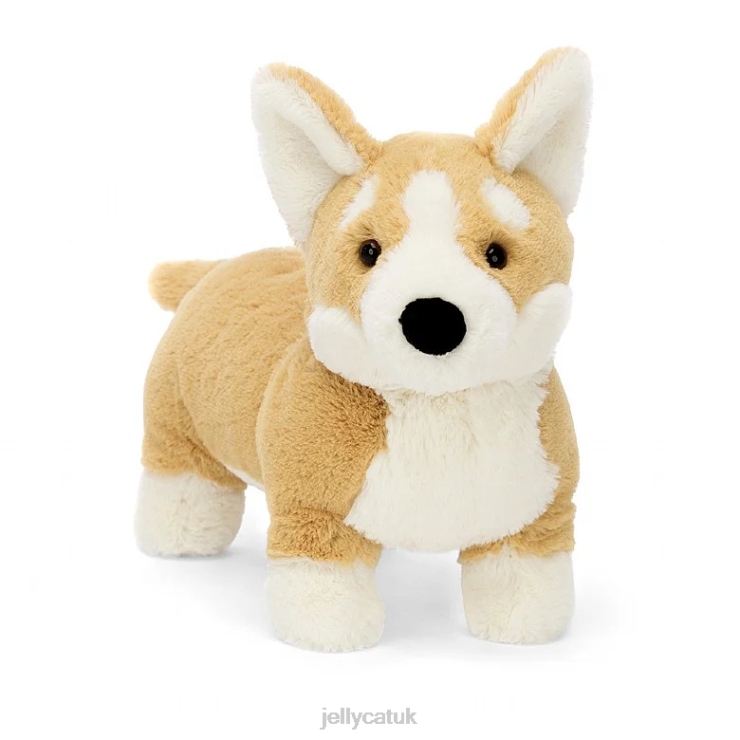 Jellycat Toy V248Z66 Betty Corgi Honey